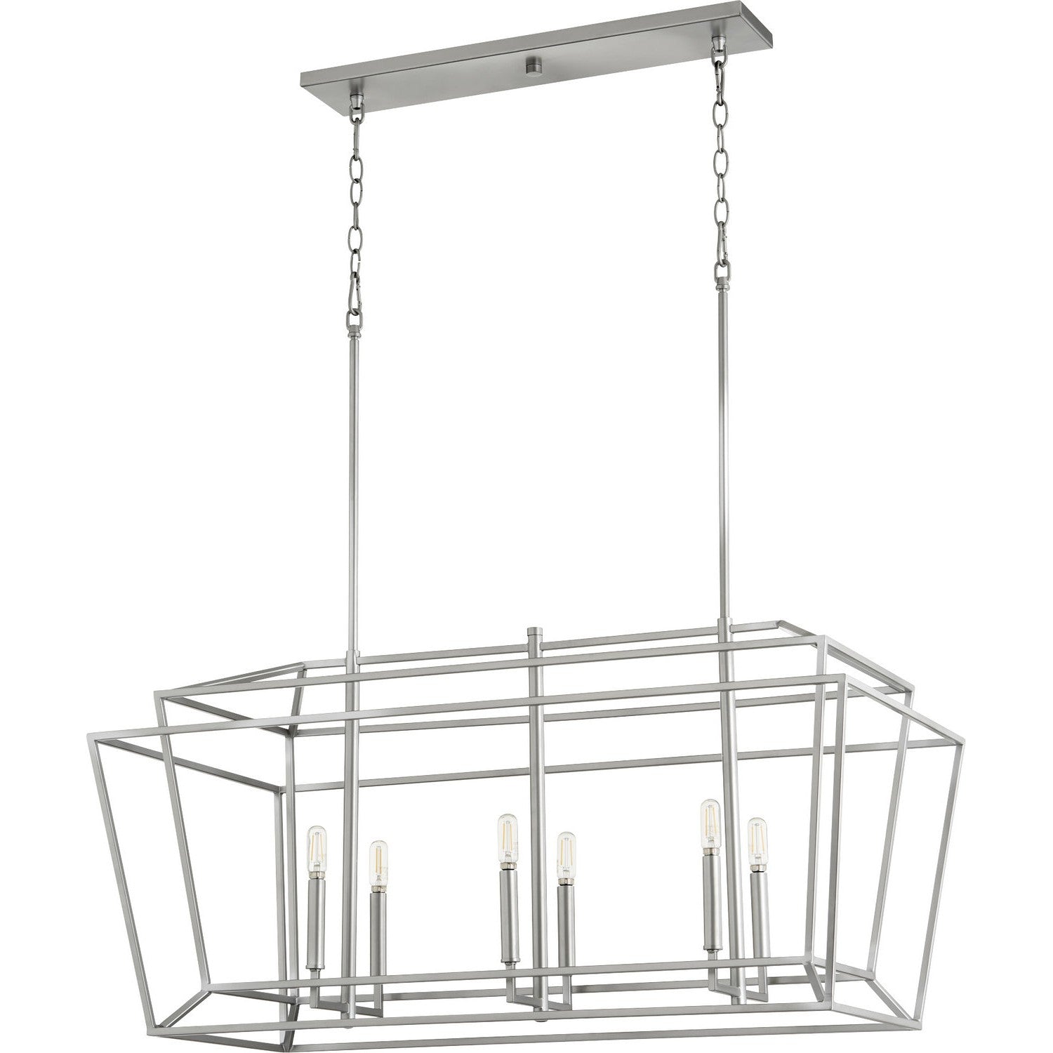 Quorum Monument 8507-6-64 Entry - Classic Nickel