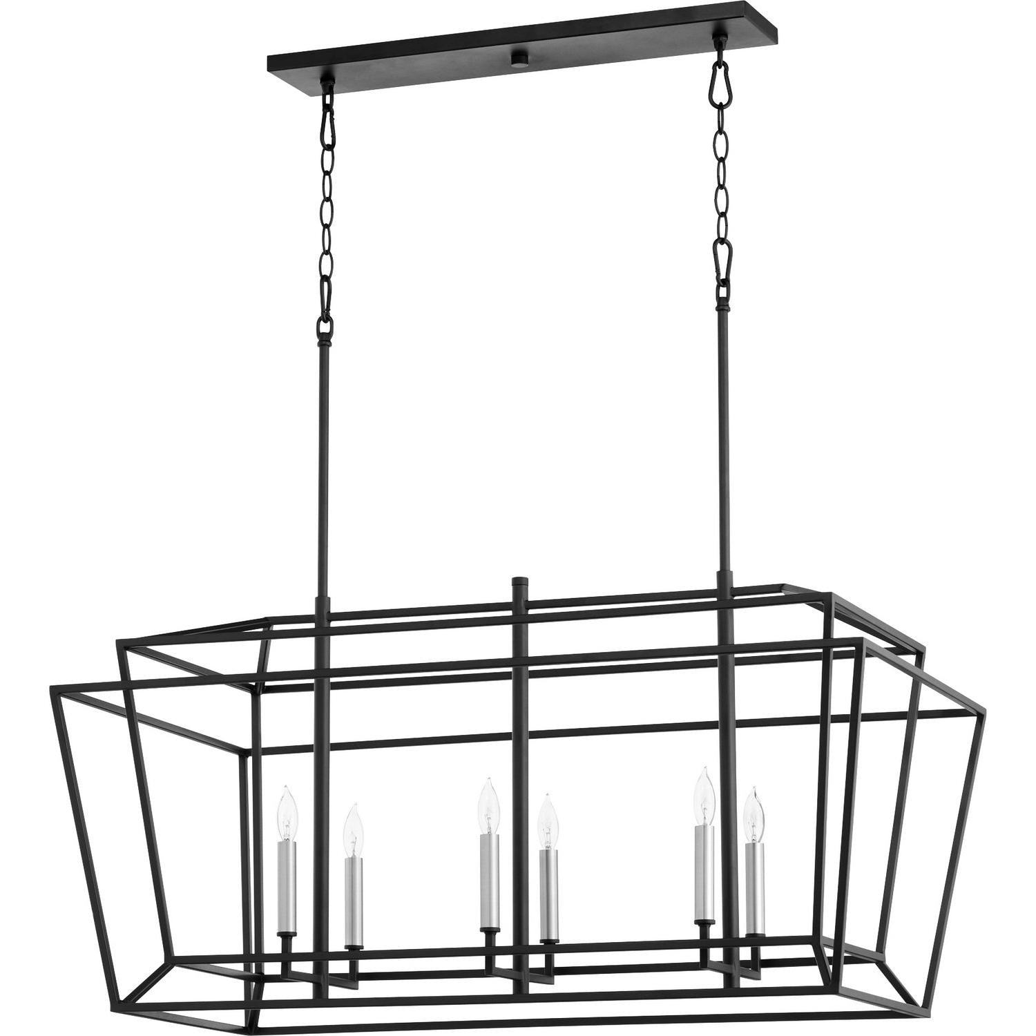 Quorum Monument 8507-6-69 Pendant - Textured Black