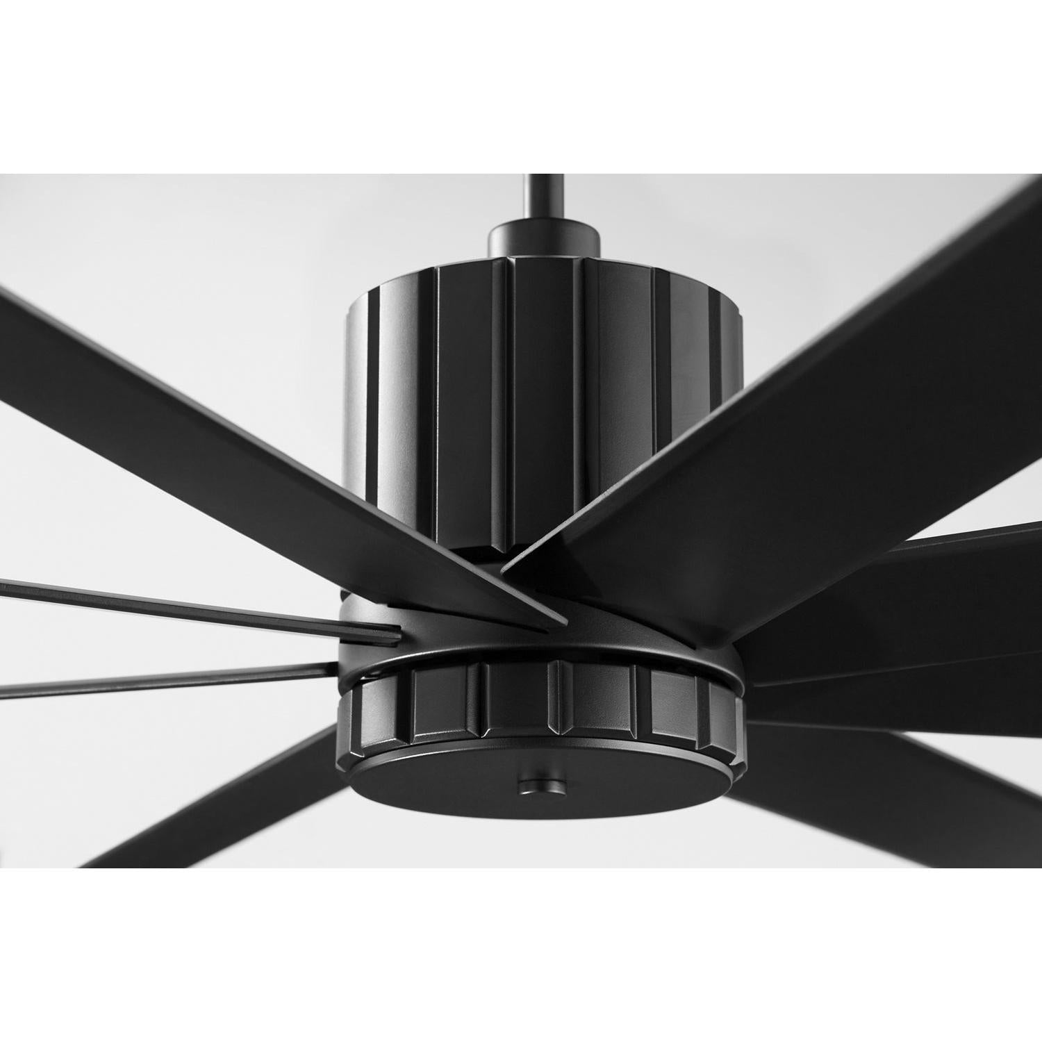 Quorum Proxima 96728-69 Ceiling Fan 72 Inch 8 Blade - Textured Black