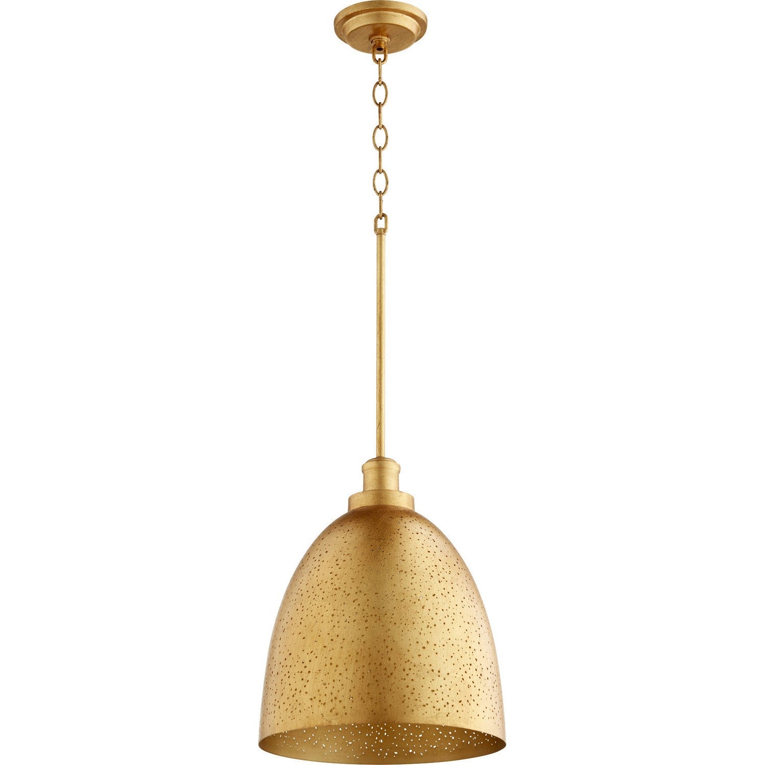 Quorum 8827-74 Pendant - Gold Leaf