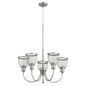 Quorum Omni 6212-5-65 Chandelier - Satin Nickel