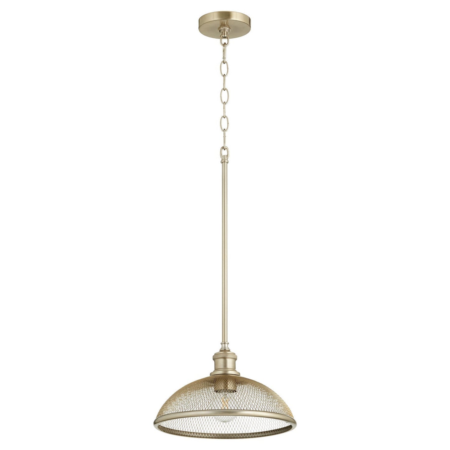 Quorum Omni 8212-80 Pendant - Aged Brass