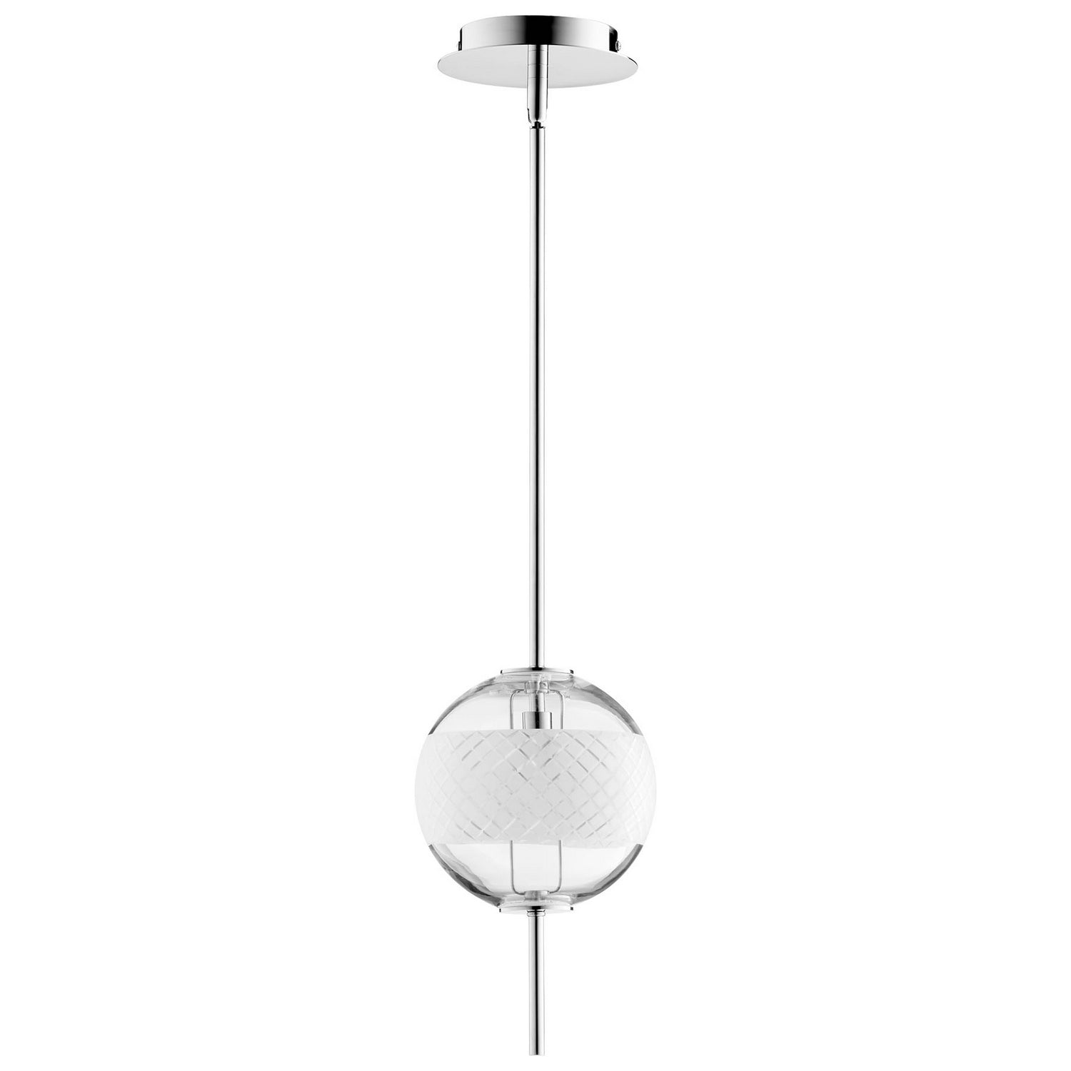 Cyan Design 10048 Peloton Pendant - Polished Nickel - Small
