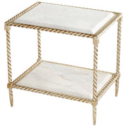 Cyan Design 10052 Westminster Side Table - Silver Leaf