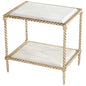 Cyan Design 10052 Westminster Side Table - Silver Leaf