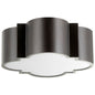 Cyan Design 10065 Wyatt Ceiling Mount 2-Light - Black - Large