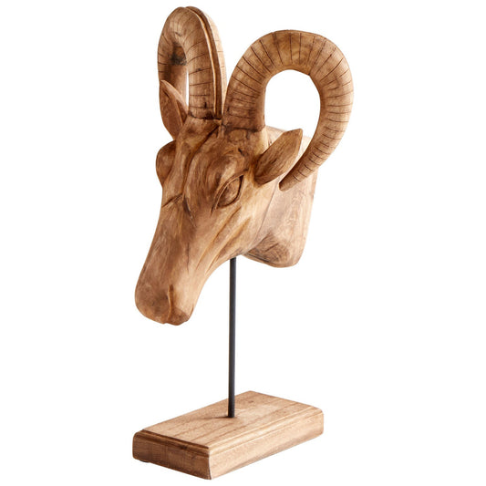 Cyan Design 10075 Ibex Sculpture - Natural