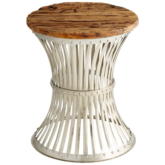 Cyan Design 10082 Dalton Side Table - Raw Iron And Natural Wood