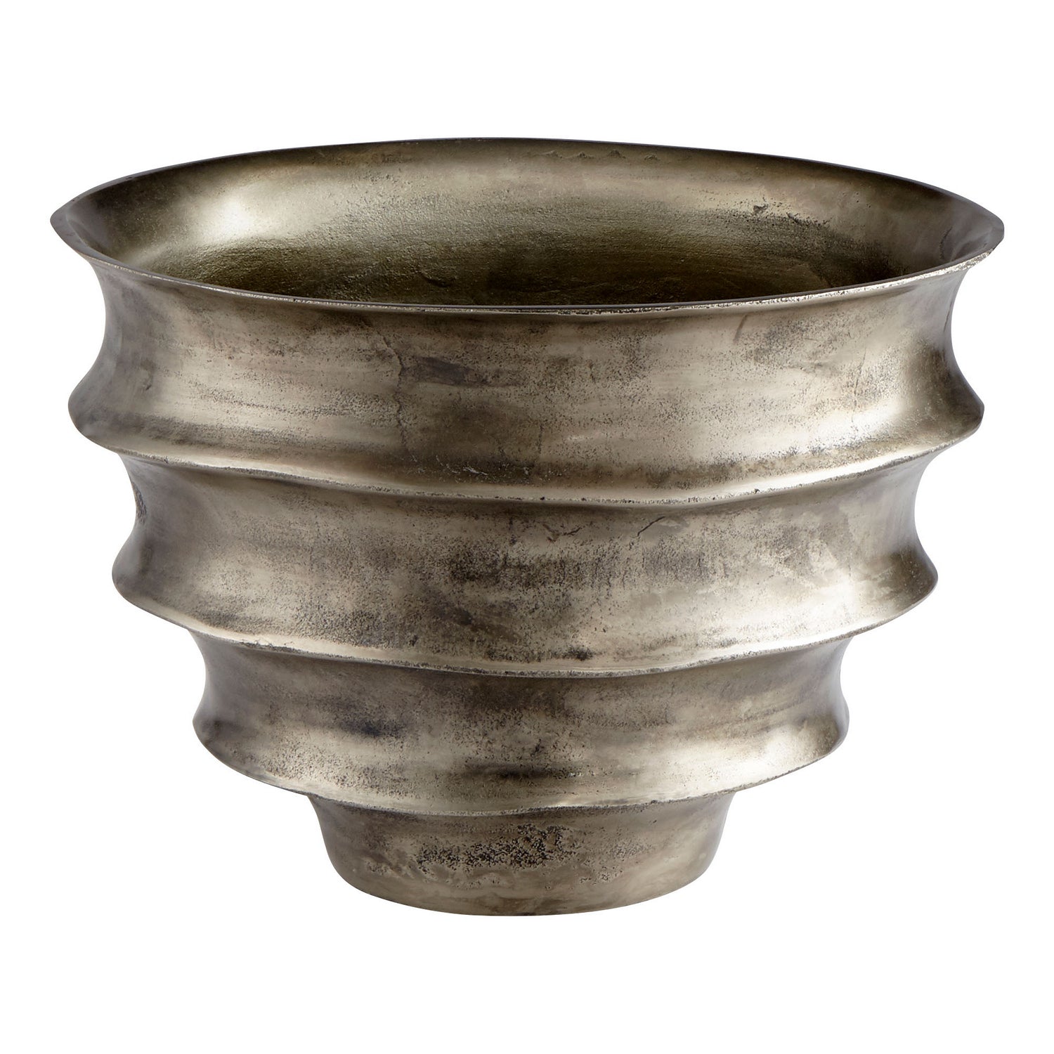 Cyan Design 10111 Spirula Planter - Pewter