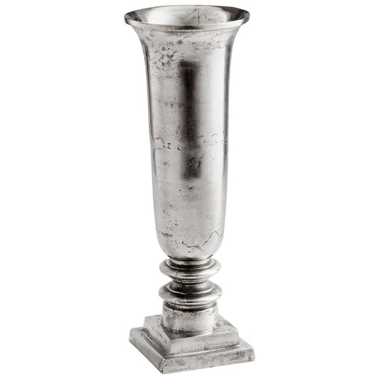 Cyan Design 10172 Relic Vase - Raw Nickel - Small