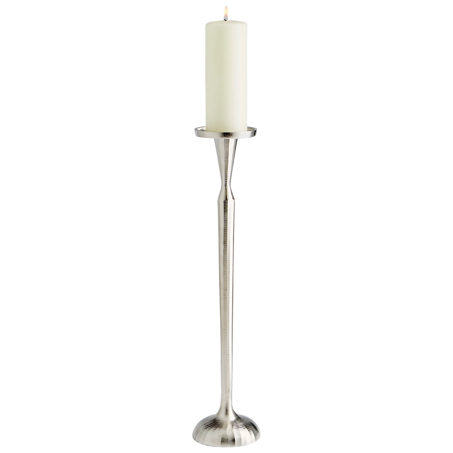 Cyan Design 10202 Reveri Candleholder - Nickel - Medium