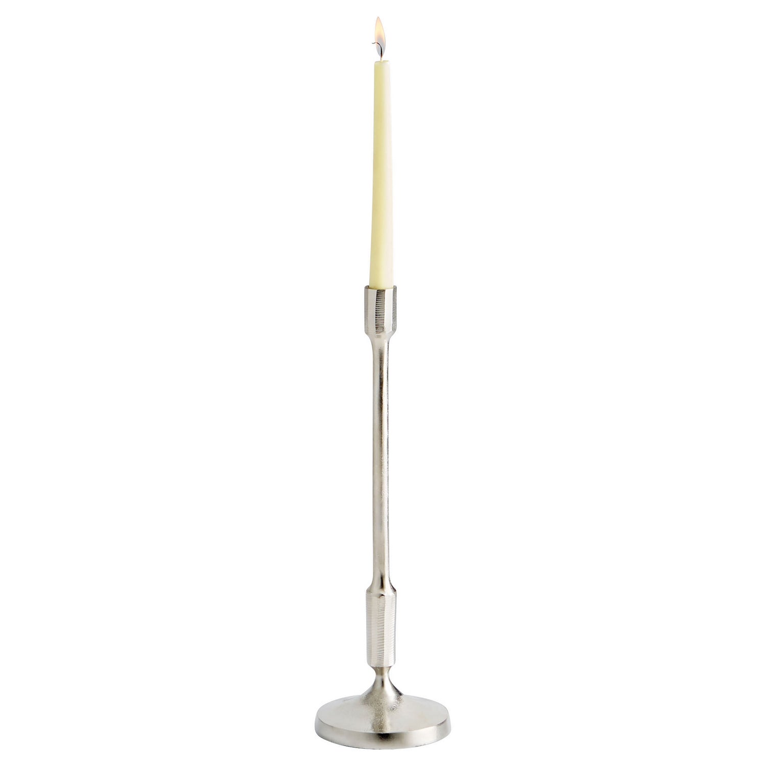 Cyan Design 10206 Cambria Candleholder - Nickel - Medium