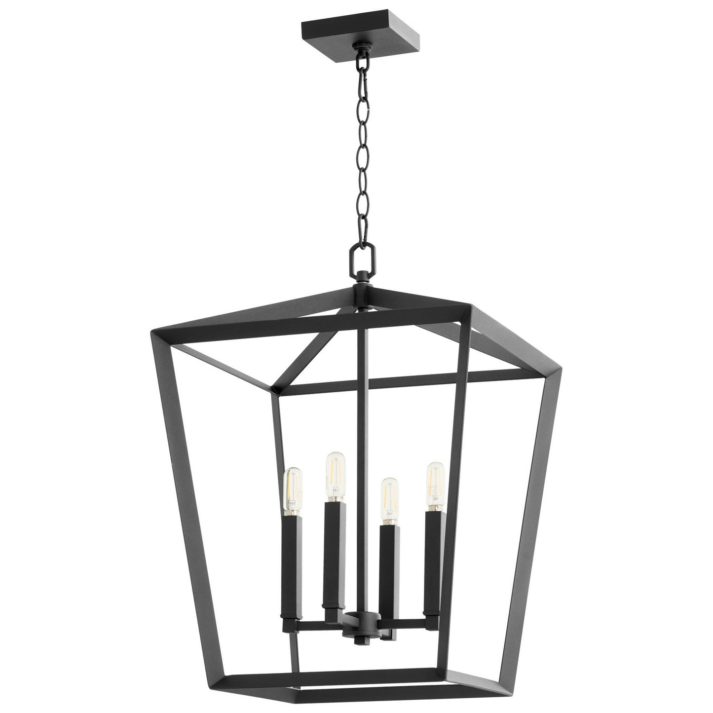 Cyan Design 10375 Hyperion Chandelier - 4-Light - Black - Large