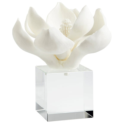 Cyan Design 10431 Oleander Sculpture - White - Small