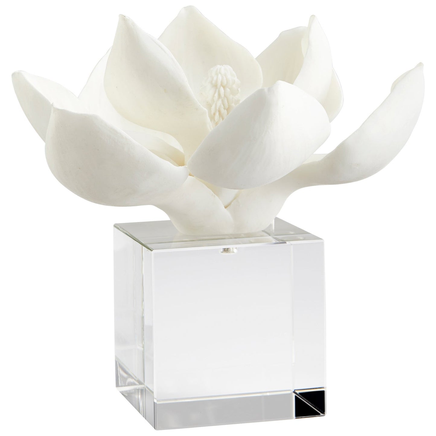 Cyan Design 10432 Oleander Sculpture - White - Medium