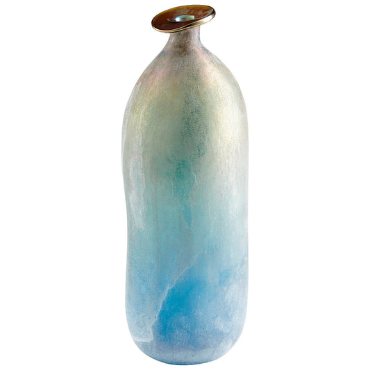 Cyan Design 10438 Sea Of Dreams Vase - Turquoise And Scavo - Medium