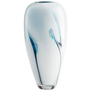 Cyan Design 10446 Deep Sky Vase - Blue And White - Large