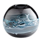 Cyan Design 10461 Mescolare Vase - Blue And White - Small