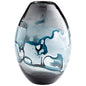 Cyan Design 10463 Mescolare Vase - Blue And White - Large
