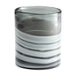 Cyan Design 10470 Torrent Vase - White And Silver - Short