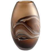 Cyan Design 10479 Nina Vase - Amber Swirl - Small