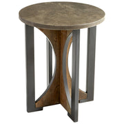 Cyan Design 10503 Savannah Side Table - Bronze And Dark Elm