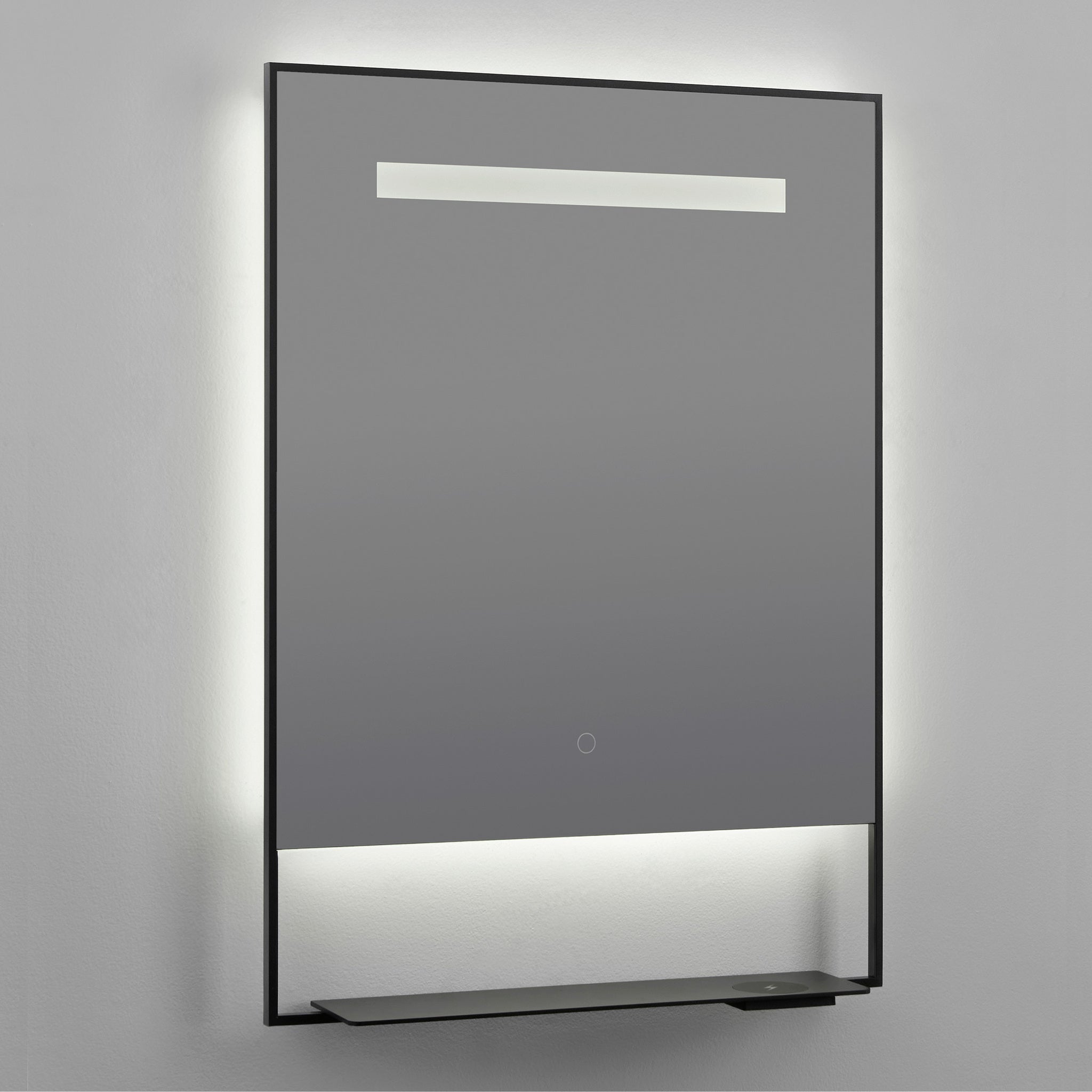 Oxygen Castore 3-0901-15 Bathroom Vanity Lighted LED Mirror - Black