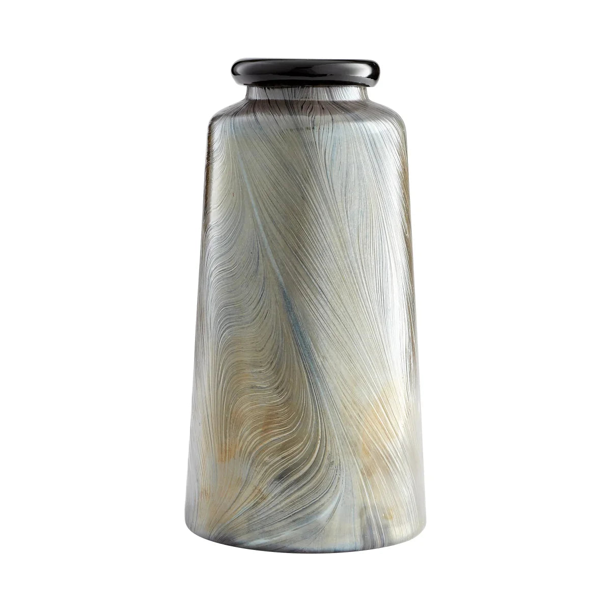 Cyan Design 10451 Cypress Vase - Damascus Grey