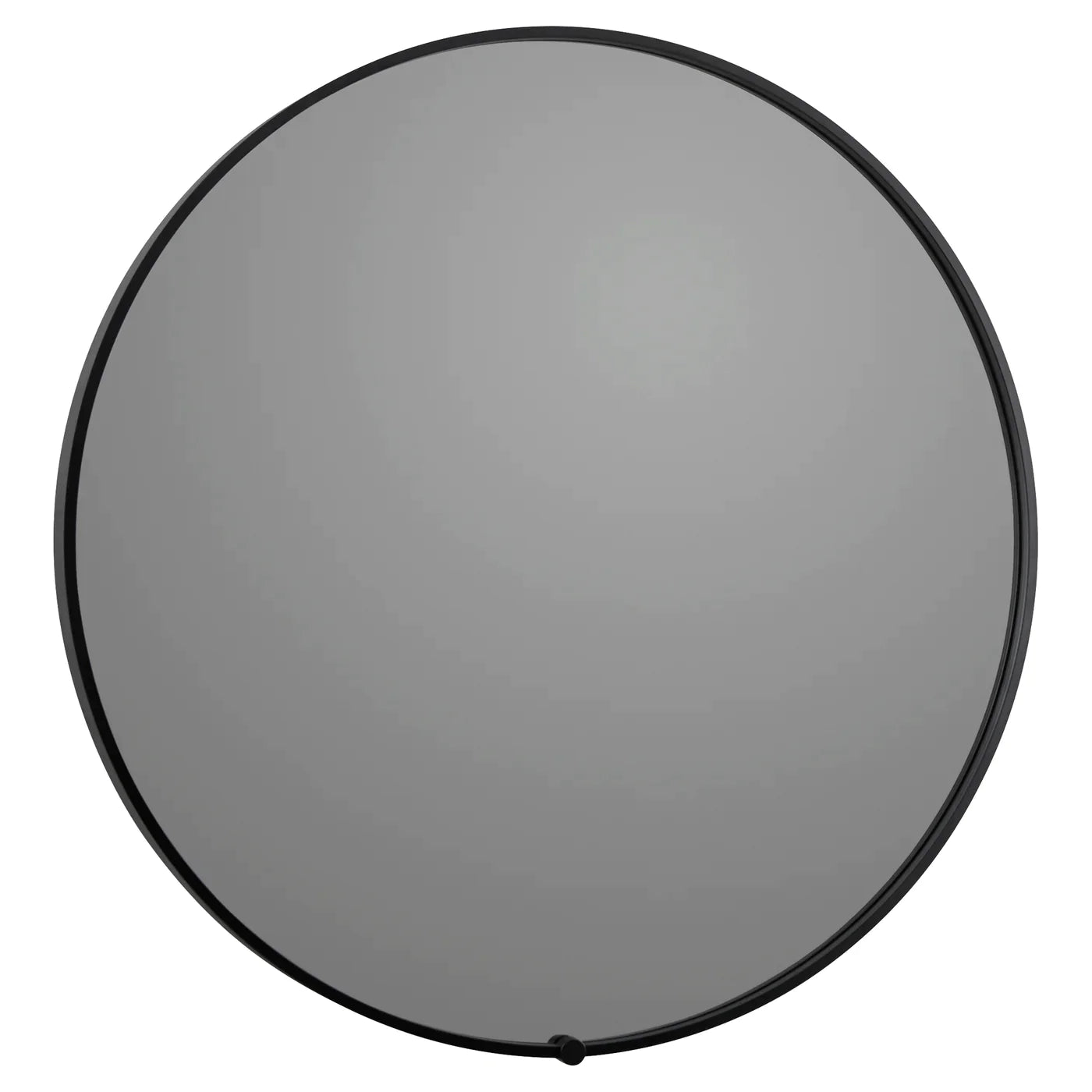 Vanita by Oxygen AVIOR 3-0201-15 Round Lighted LED Mirror 30 Inch - Black