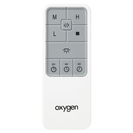 Oxygen Ceiling Fan Remote Control AC Motor - 3-8-1000-0