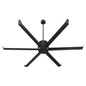 Oxygen ENORME 78 Inch Large Outdoor Ceiling Fan with Remote, Optional LED Light Kit, Wet Rated