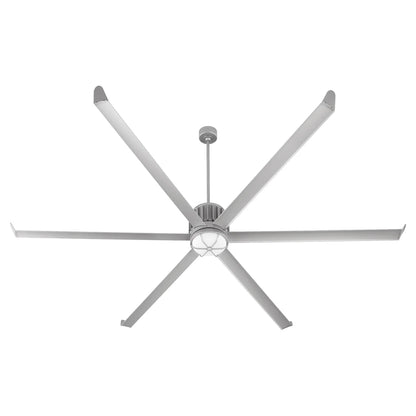 Oxygen ENORME 100 Inch Large Outdoor Ceiling Fan with Remote, Optional LED Light Kit, Wet Rated