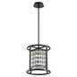 Oxygen Lighting ELAN 3-877-15 Pendant Light Fixture 12 inch CCT Selectable - Black