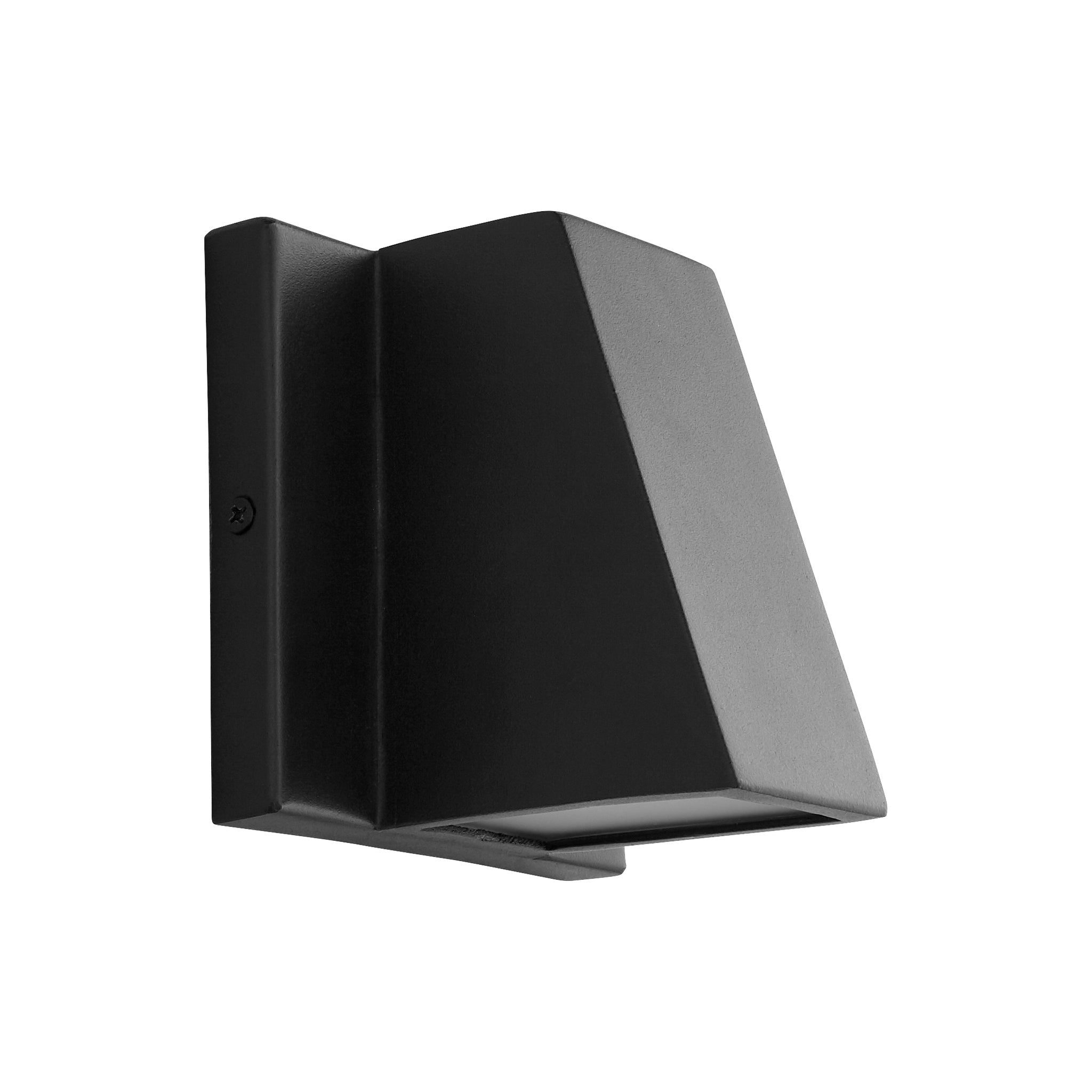 Oxygen TITAN 3-708-15 Outdoor Modern Wall Pack Light Fixture - Black