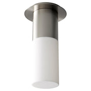 Oxygen Lighting 3-309-27224 PILAR Ceiling Mount Light, 2700K, UL Damp Rated - Satin Nickel