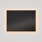 Oxygen Starlight 3-0604-15 Lighted LED Mirror 48 Inch x 48 Inch Square  - Black