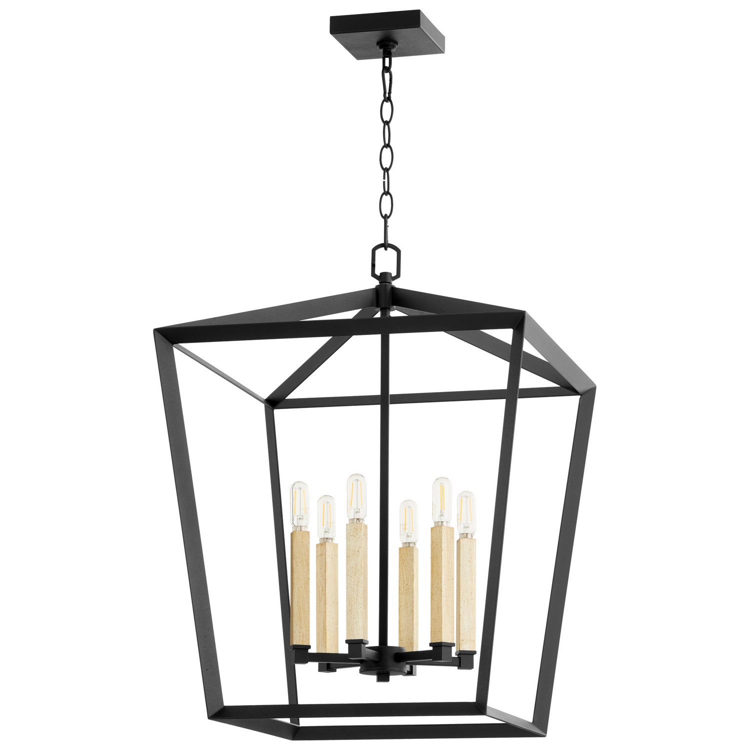 Cyan Design 10376 Hyperion Chandelier - 6-Light - Black - Large