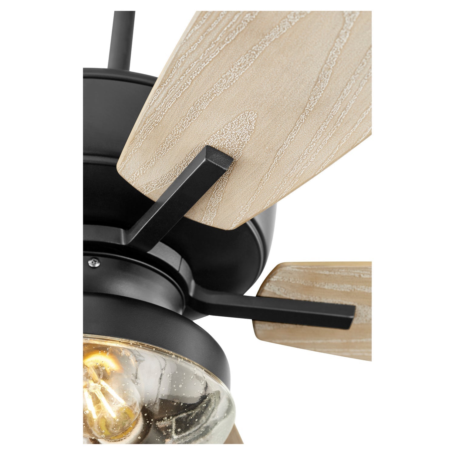 Quorum Breeze Patio 170525-69 Patio Fan - Textured Black Noir