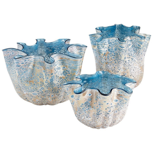 Cyan Design 10877 Meduse Vase - Blue - Small