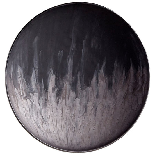 Cyan Design 10690 Dual Tone Plate - Matt And Black Pearl - Small