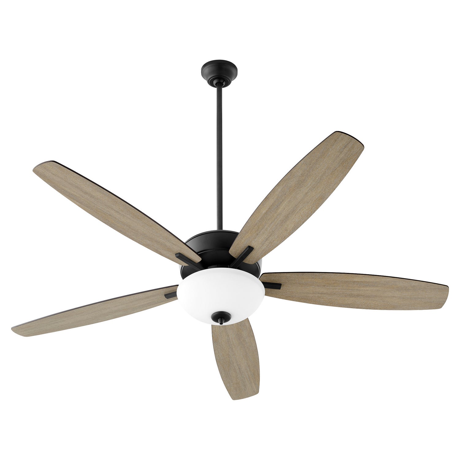 Quorum Breeze 60 Inch  70605-69 Ceiling Fan - Textured Black