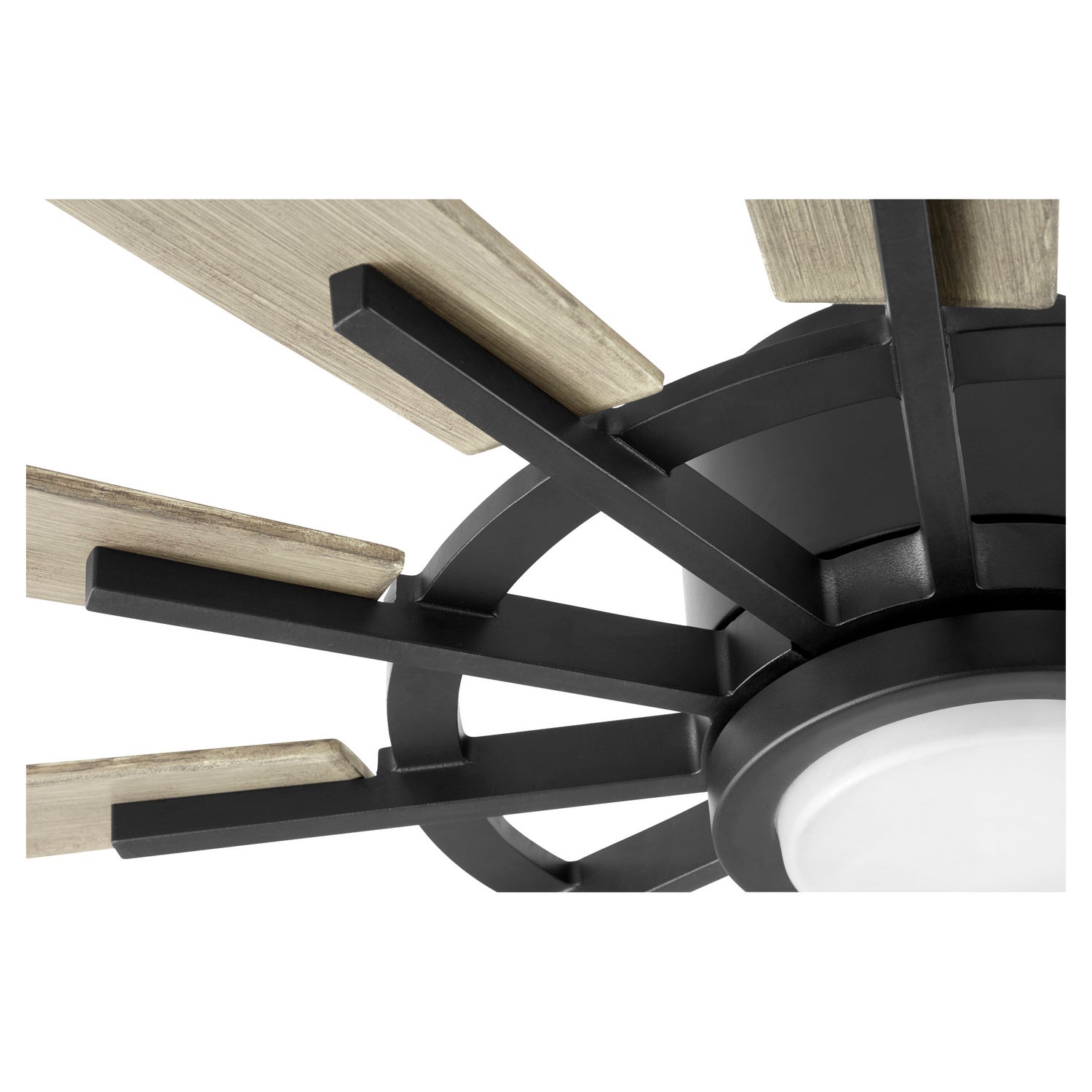 Quorum Cirque 46012-59 Patio Fan - Matte Black