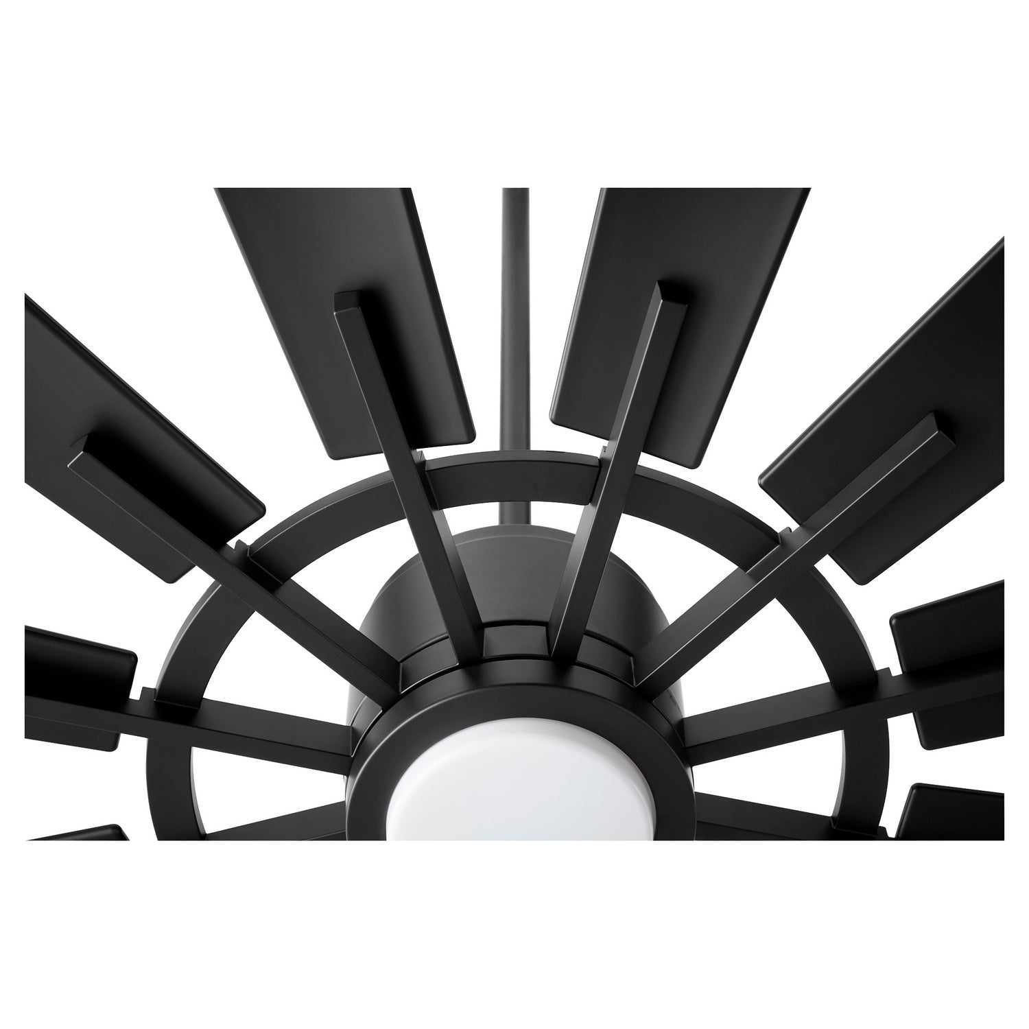 Quorum Cirque 47212-59 Patio Fan - Matte Black