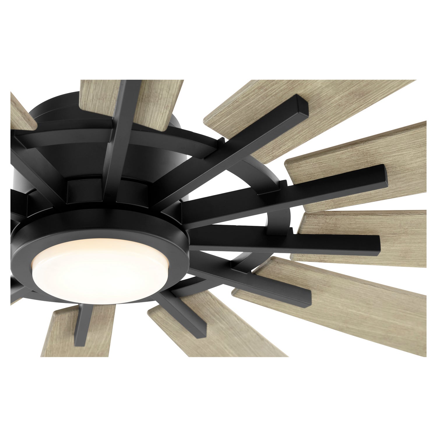 Quorum Cirque 47212-5942 Patio Fan - Matte Black