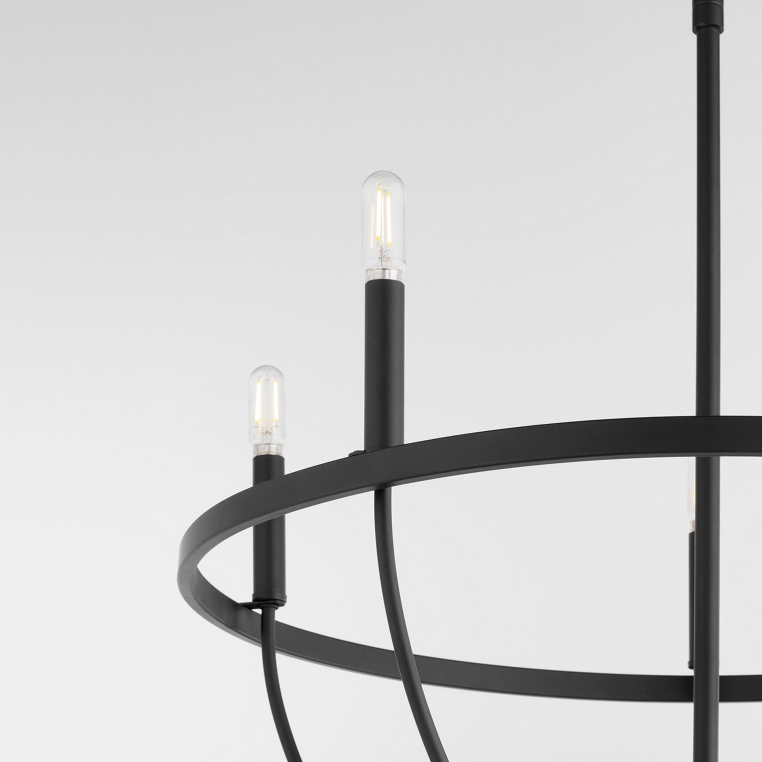 Quorum Tribute 6374-5-59 Chandelier - Matte Black
