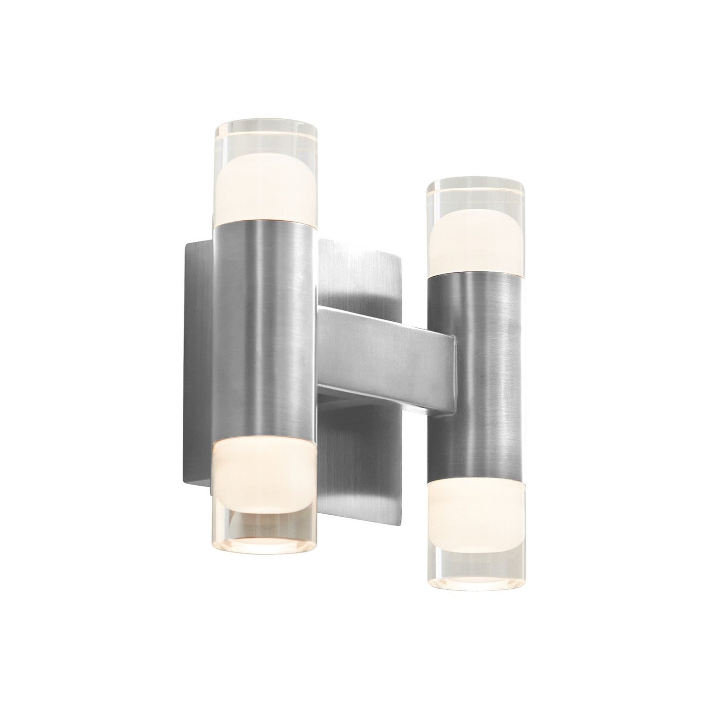 Oxygen Alarum 3-595-24 Wall Sconce Light - Satin Nickel