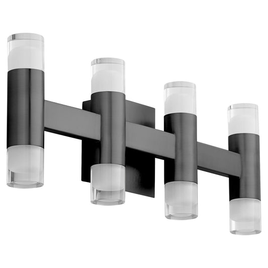 Oxygen ALARUM 3-597-15 Bath Vanity Light Fixture 21 Inch - Black