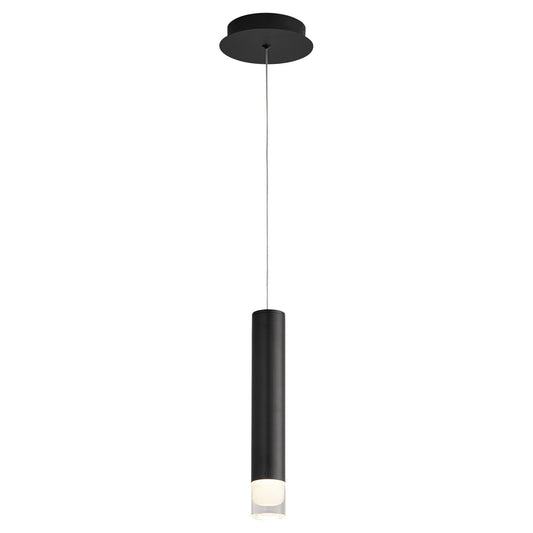 Oxygen Alarum 3-6195-15 1 Light CCT Pendant Light Modern - Black