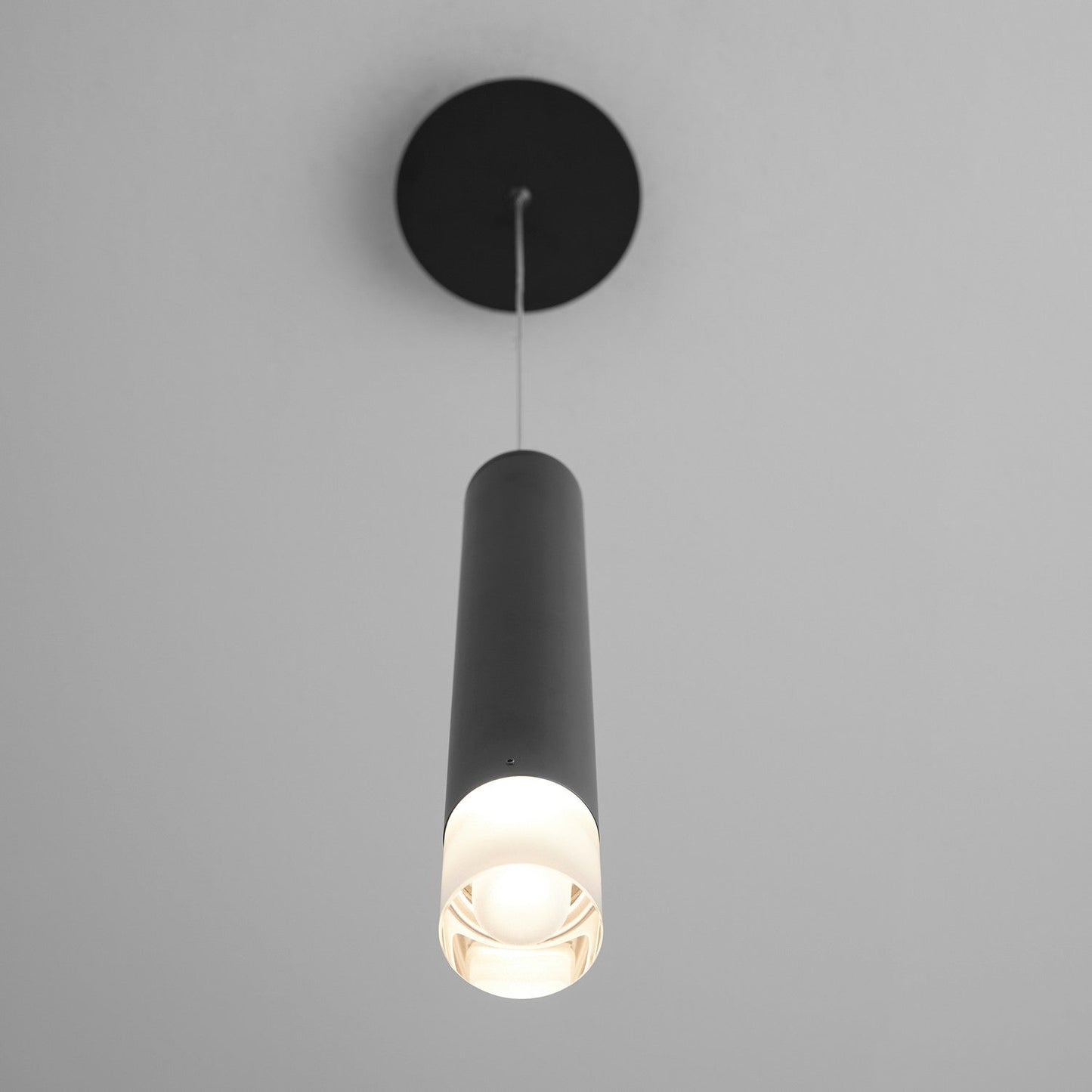 Oxygen Alarum 3-6195-15 1 Light CCT Pendant Light Modern - Black