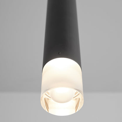 Oxygen Alarum 3-6195-15 1 Light CCT Pendant Light Modern - Black